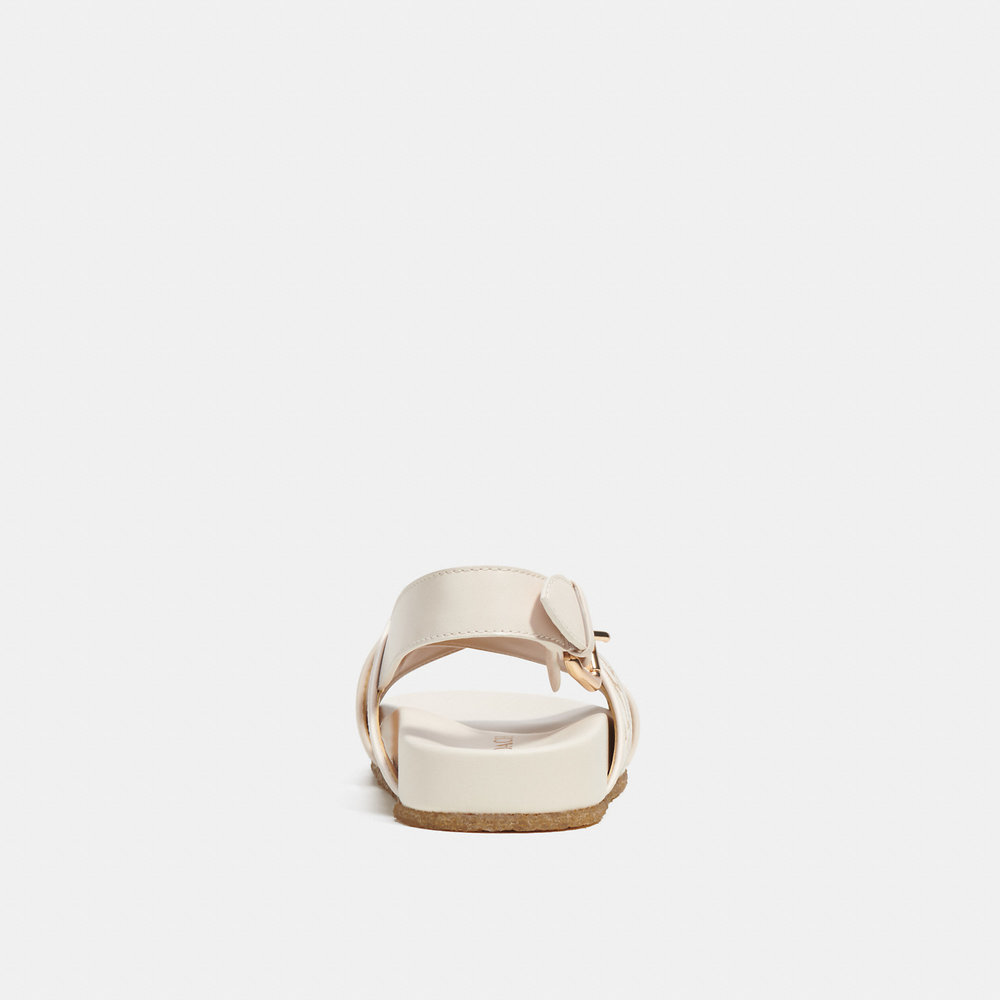 NWT Coach Outlet Adora Sandal In Signature Jacquard - Picture 3 of 6